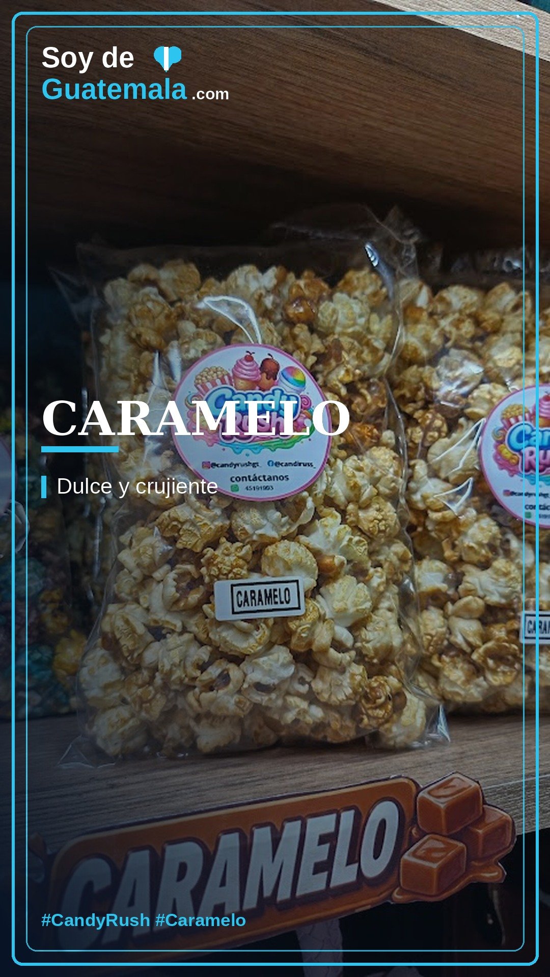 Palomitas de caramelo Candy Rush