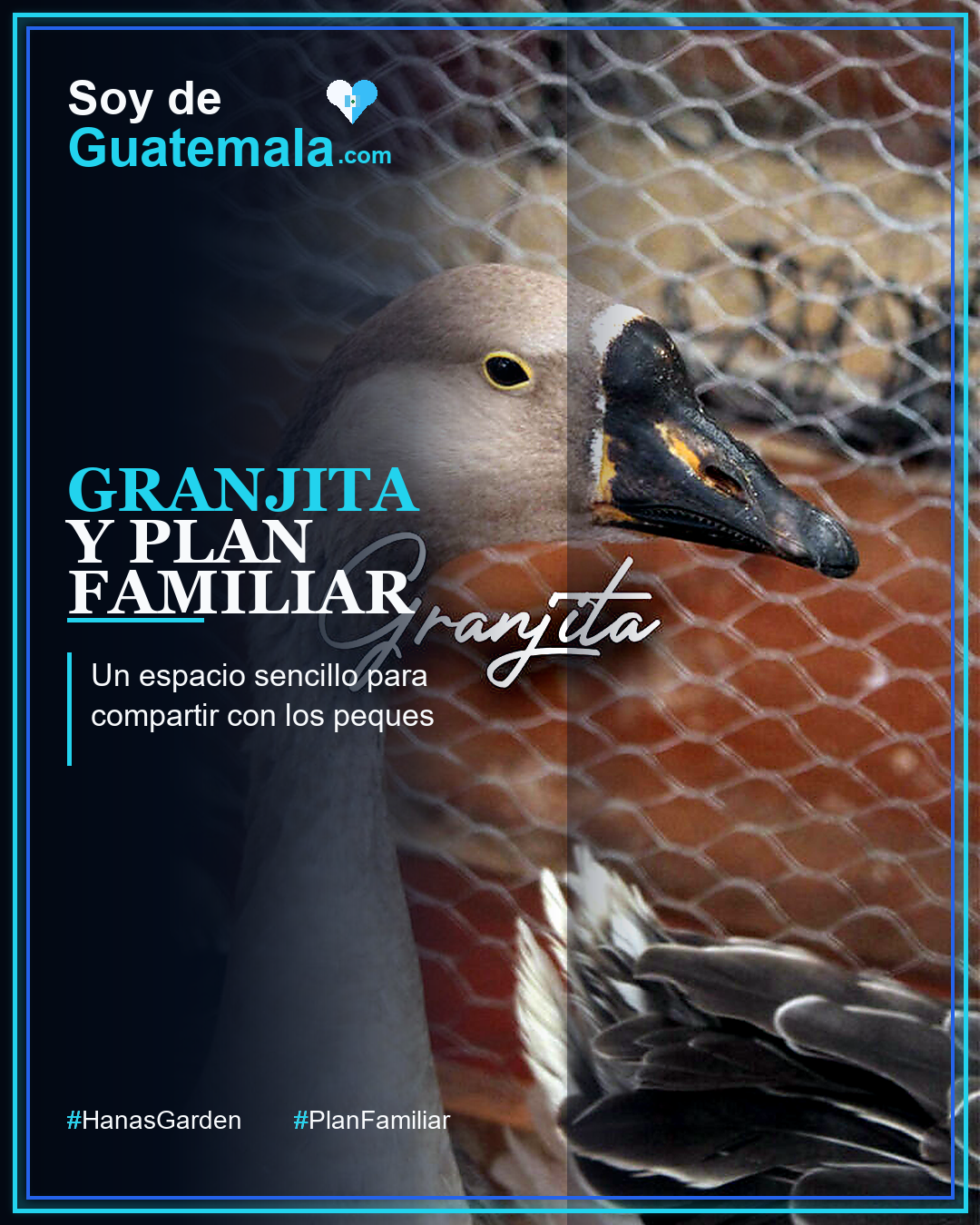 Granjita de Hana's Garden para planes familiares en San José Pinula