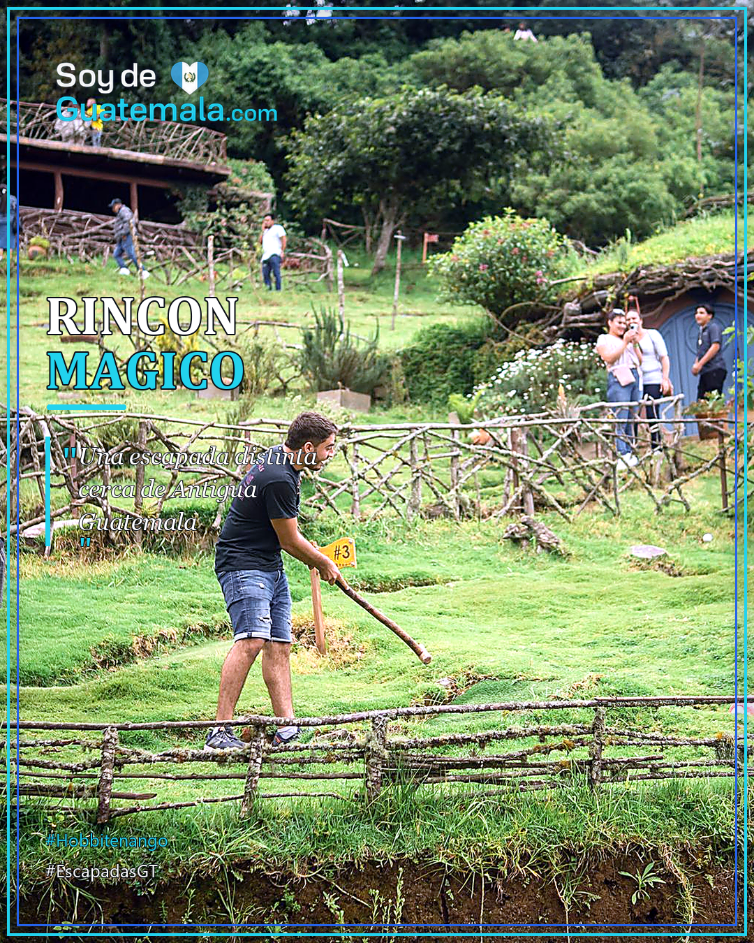 Rincón temático de Hobbitenango para una escapada cerca de Antigua Guatemala